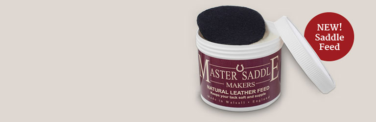 New - Natural Leather Feed